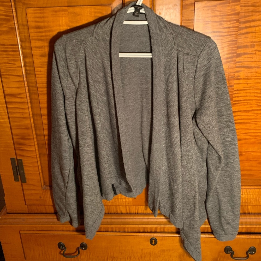 Grey cardigan